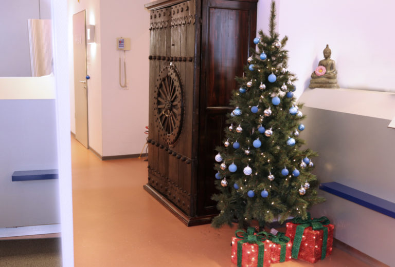 weihnachtsbaum Zahnarztpraxis Dr Staubach